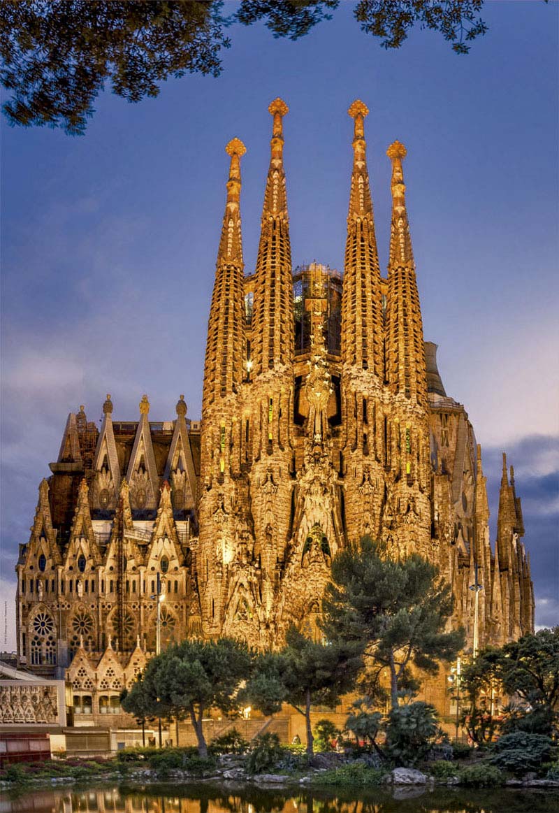 Educa Puslespil – La Sagrada Familia 1000 Brikker - Billede 2