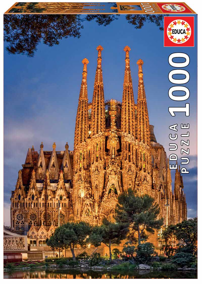 Educa Puslespil – La Sagrada Familia 1000 Brikker