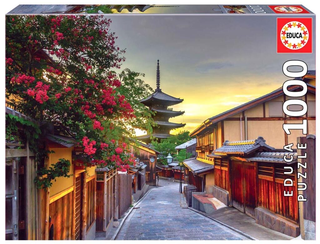 Educa Puslespil – Yasaka Pagoda i Kyoto, Japan 1000 Brikker