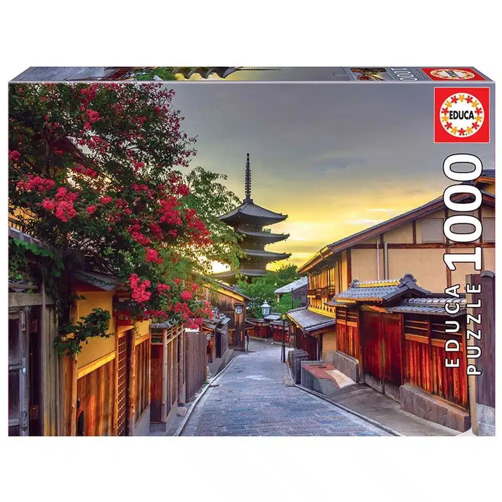 Educa Puslespil – Yasaka Pagoda i Kyoto, Japan 1000 brikker