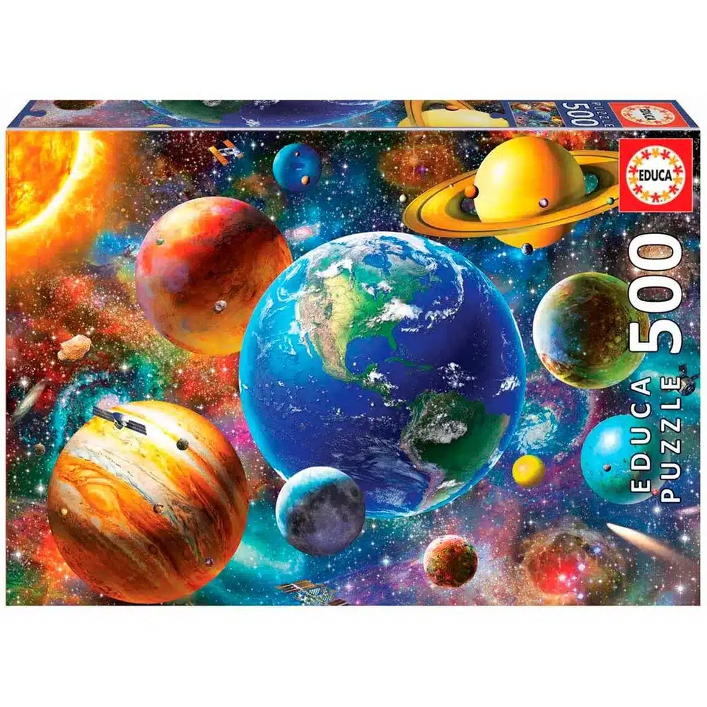 Educa Puslespil – Solsystemet 500 brikker