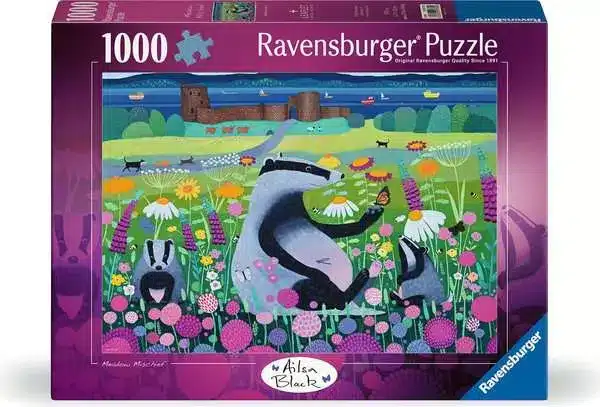 Ravensburger Puslespil – Sjov på engen 1000 brikker