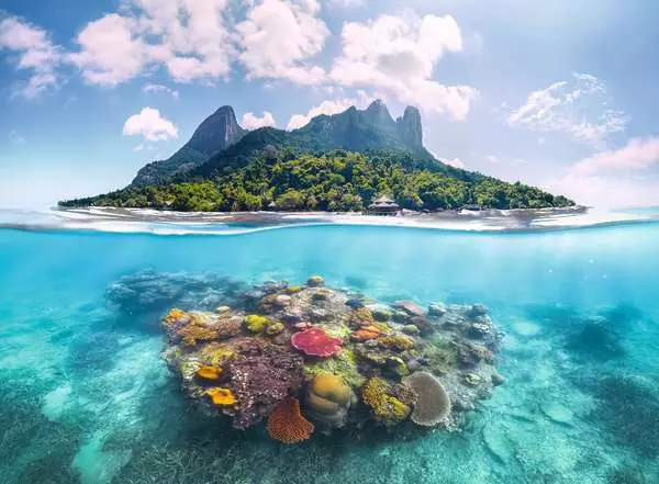 Ravensburger Puslespil – Bora Bora i Fransk Polynesien 500 brikker - Billede 2