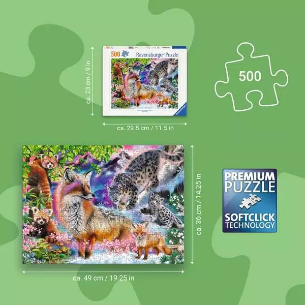 Ravensburger Puslespil – Himalayisk harmoni 500 brikker - Billede 5