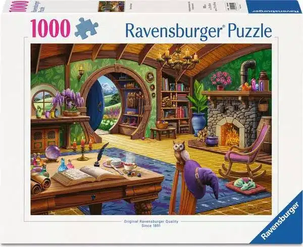 Ravensburger Puslespil – Fortryllet hytte 1000 brikker