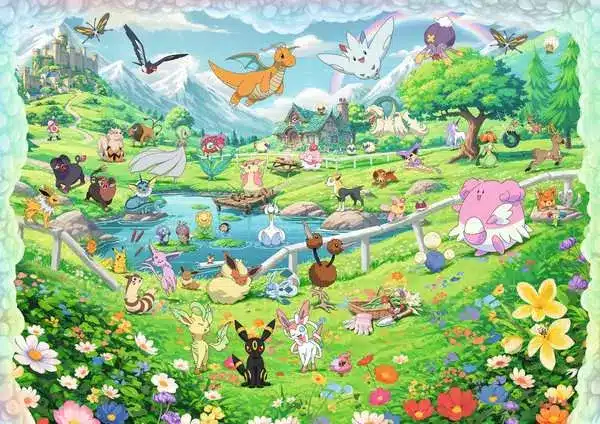 Ravensburger Puslespil – Pokémon 40.320 brikker - Billede 11