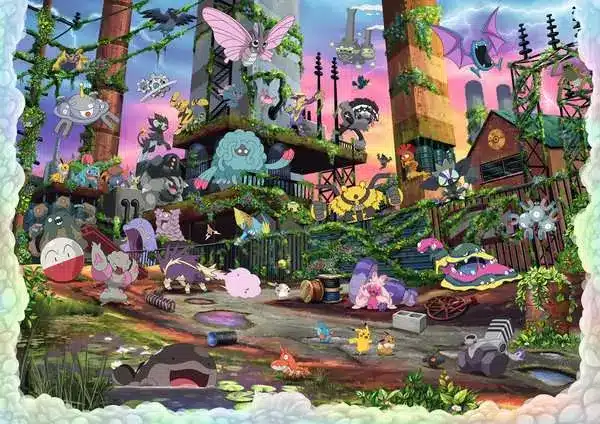 Ravensburger Puslespil – Pokémon 40.320 brikker - Billede 4
