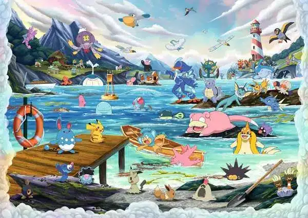 Ravensburger Puslespil – Pokémon 40.320 brikker - Billede 5