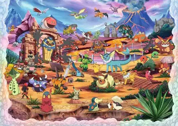 Ravensburger Puslespil – Pokémon 40.320 brikker - Billede 6
