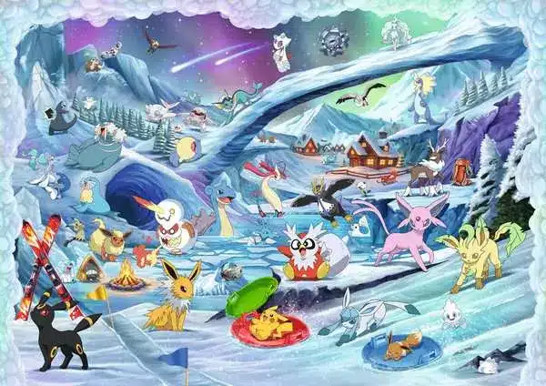 Ravensburger Puslespil – Pokémon 40.320 brikker - Billede 10