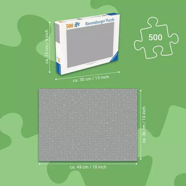 Ravensburger Puslespil – Julebutik 500 brikker - Billede 5