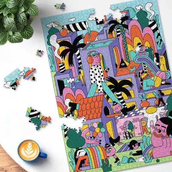 Ravensburger Puslespil – Dagdrømme 1000 brikker - Billede 3