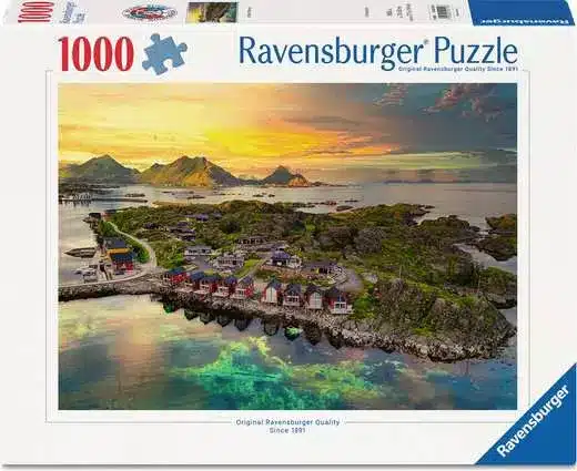 Ravensburger Puslespil – Lofoten, Norge 1000 brikker