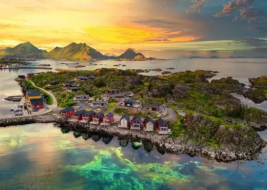 Ravensburger Puslespil – Lofoten, Norge 1000 brikker - Billede 2