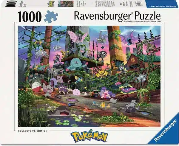 Ravensburger Puslespil – Pokémon: Jolteon & det generobrede kraftværk 1000 brikker