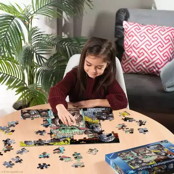 Ravensburger Børnepuslespil – The Mandalorian & Grogu 100 brikker XXL - Billede 3