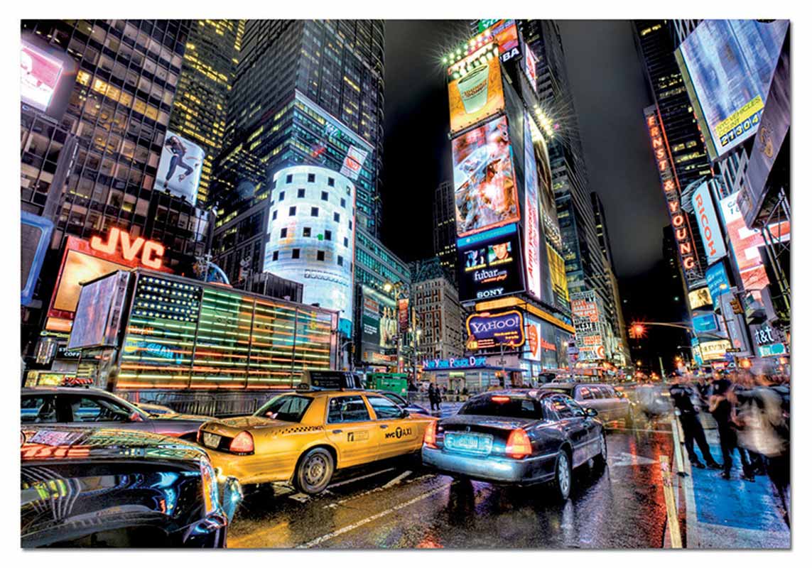 Educa Puslespil – Times Square, New York 1000 Brikker - Billede 2