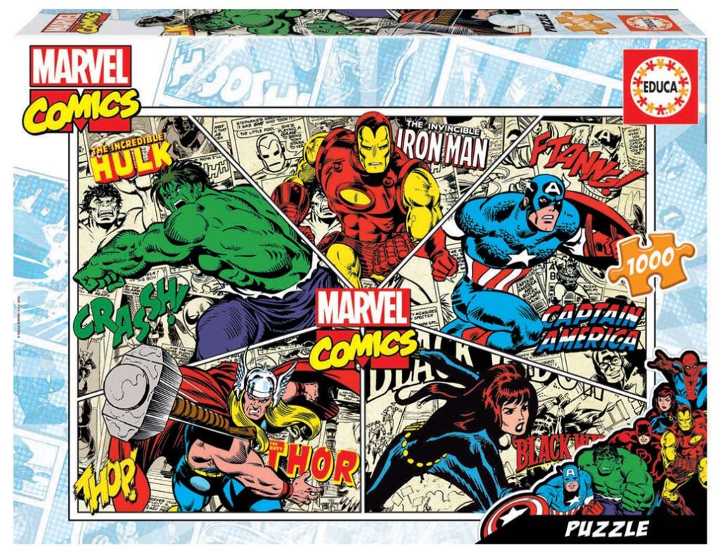 Educa Puslespil – Marvel Comics 1000 Brikker