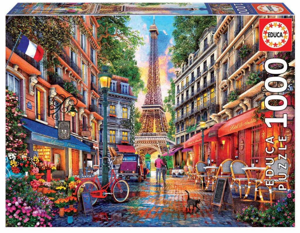 Educa Puslespil – D.Davison: Paris 1000 Brikker