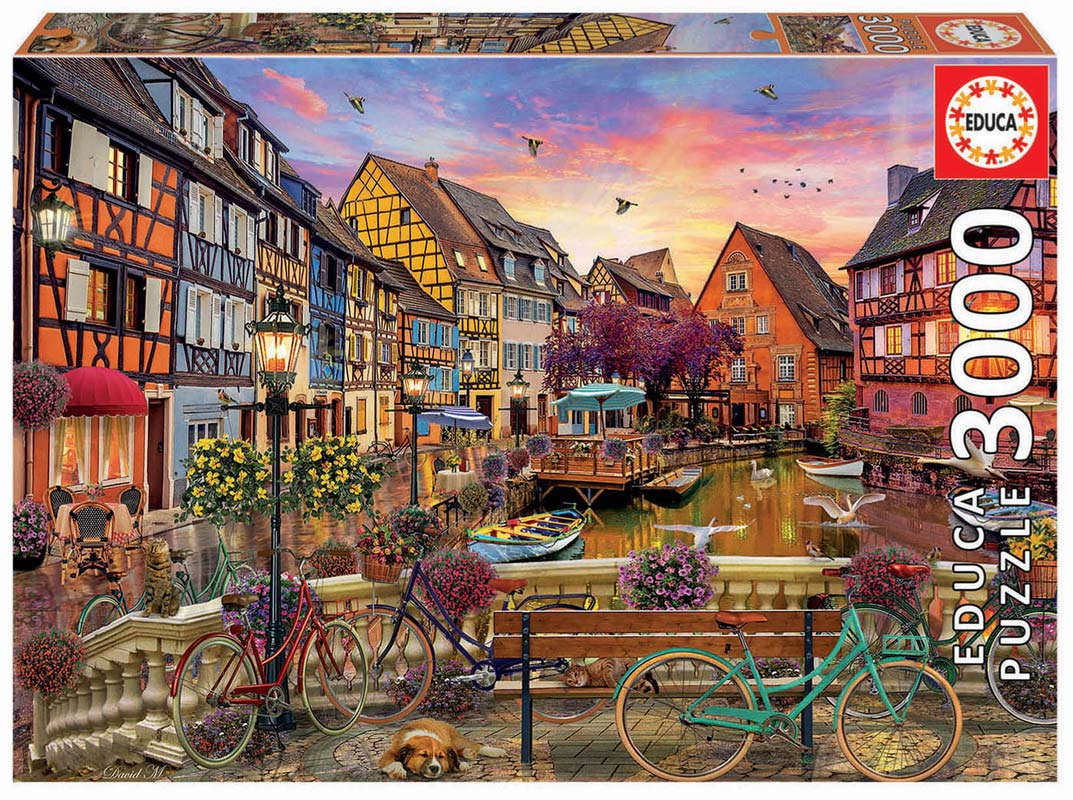 Educa Puslespil – Colmar, Frankrig 3000 Brikker