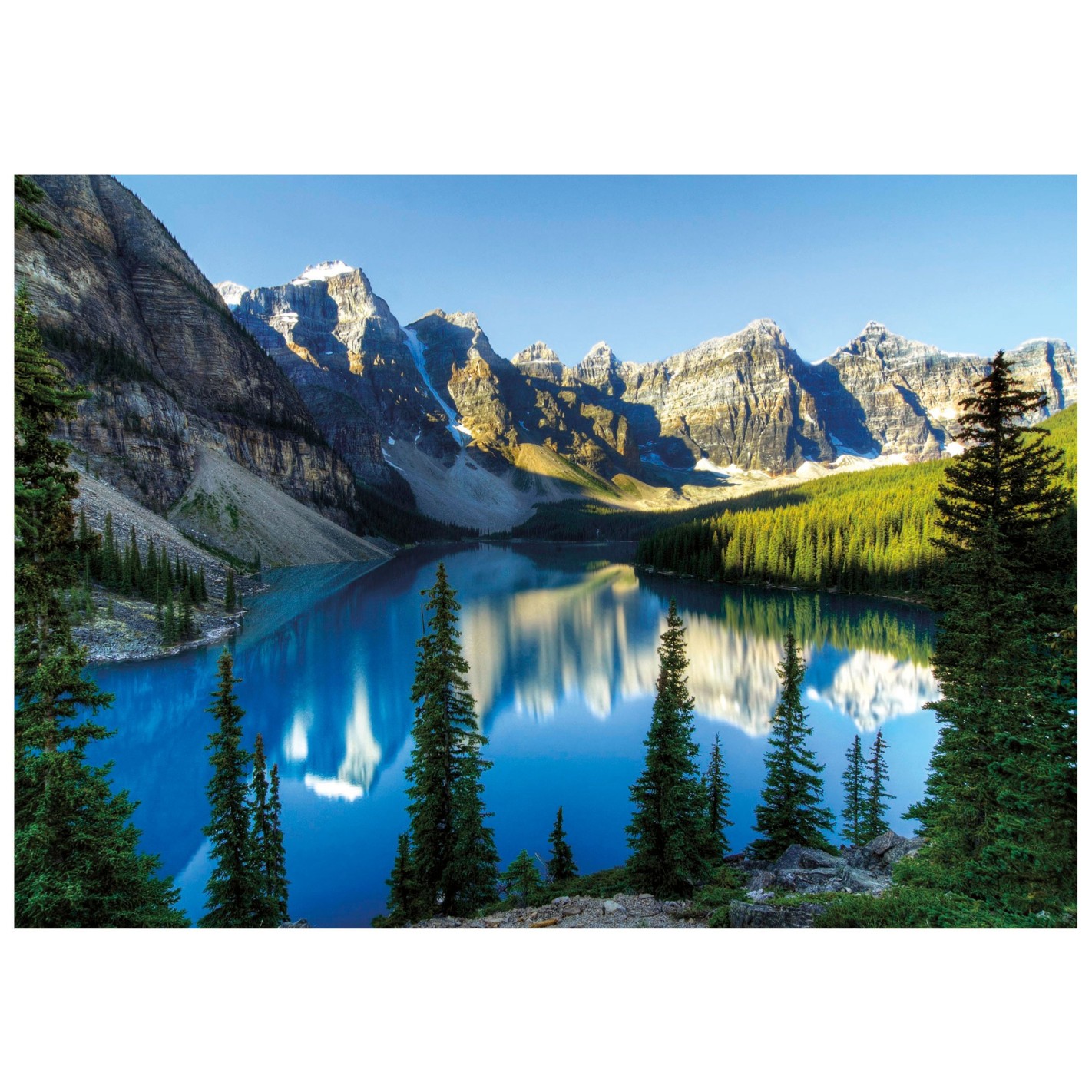 Educa Puslespil – Sø i Alberta, Canada 500 brikker - Billede 2