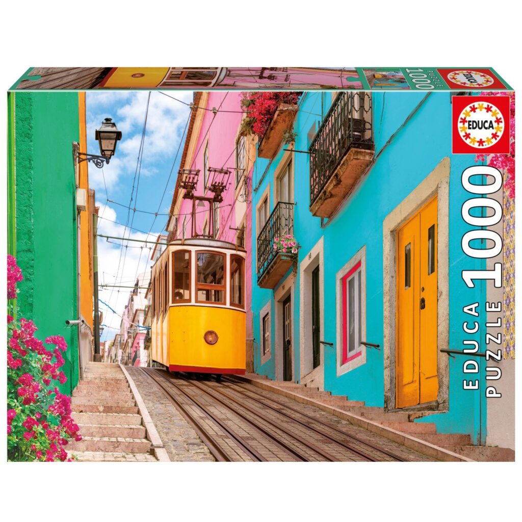 Educa Puslespil – Farverige Lissabon 1000 brikker