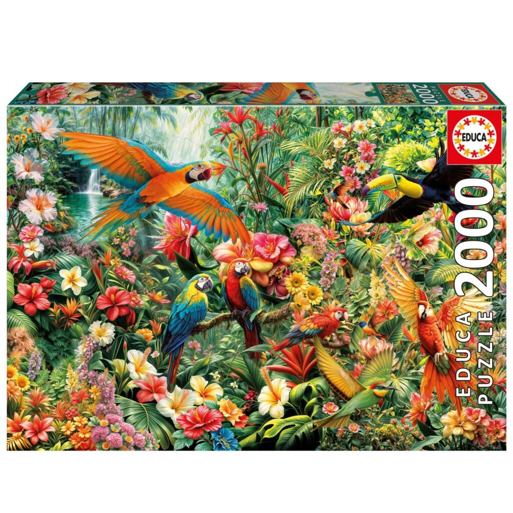 Educa Puslespil – Amazonasfugle 2000 brikker