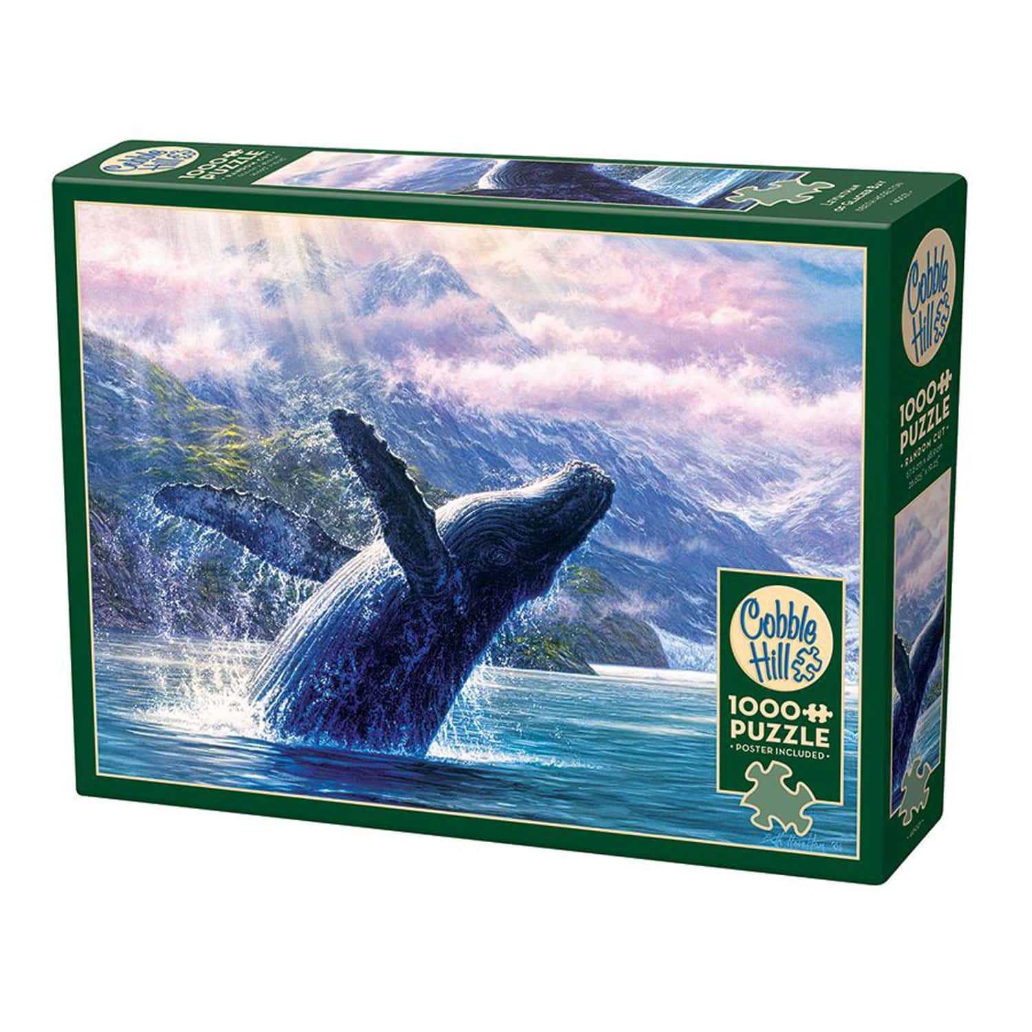 Cobble Hill Puslespil – Knoldhvalen fra Glacier Bay 1000 Brikker
