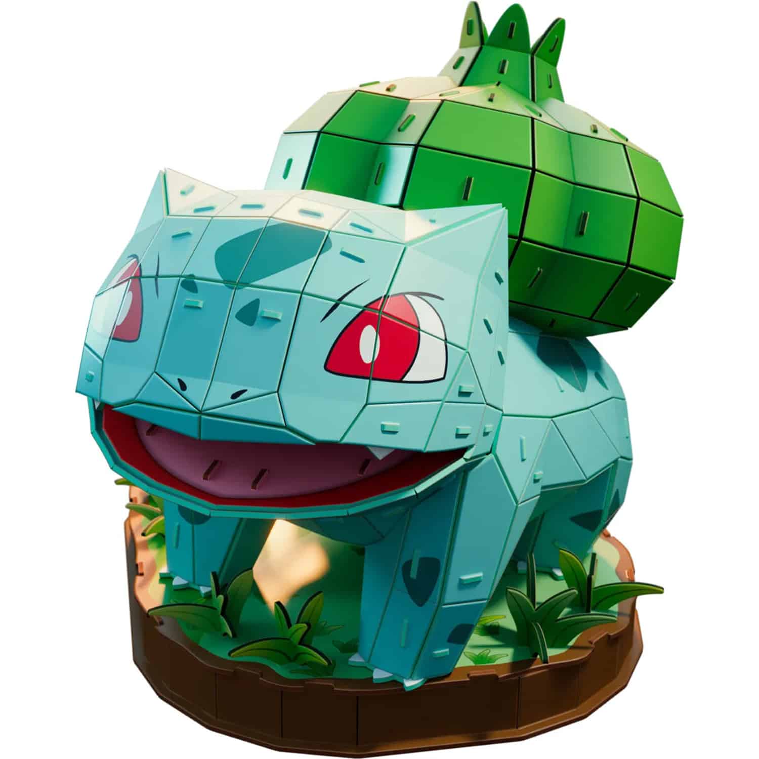 4D-Puslespil – Pokémon: Bulbasaur 30 cm – 195 Brikker - Billede 2