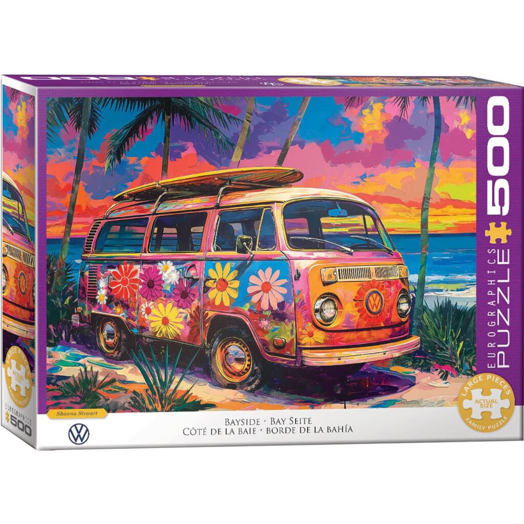 Eurographics XXL Puslespil – VW Bayside af Shawna Stewart 500 Brikker