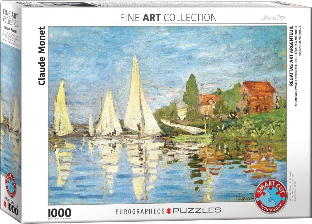 Eurographics Puslespil – Monet: Regatta i Argenteuil 1000 Brikker