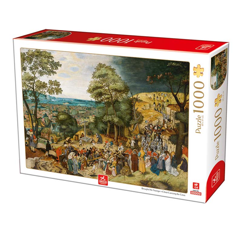 Deico Games Puslespil – Breughel: Kristus bærer korset 1000 brikker