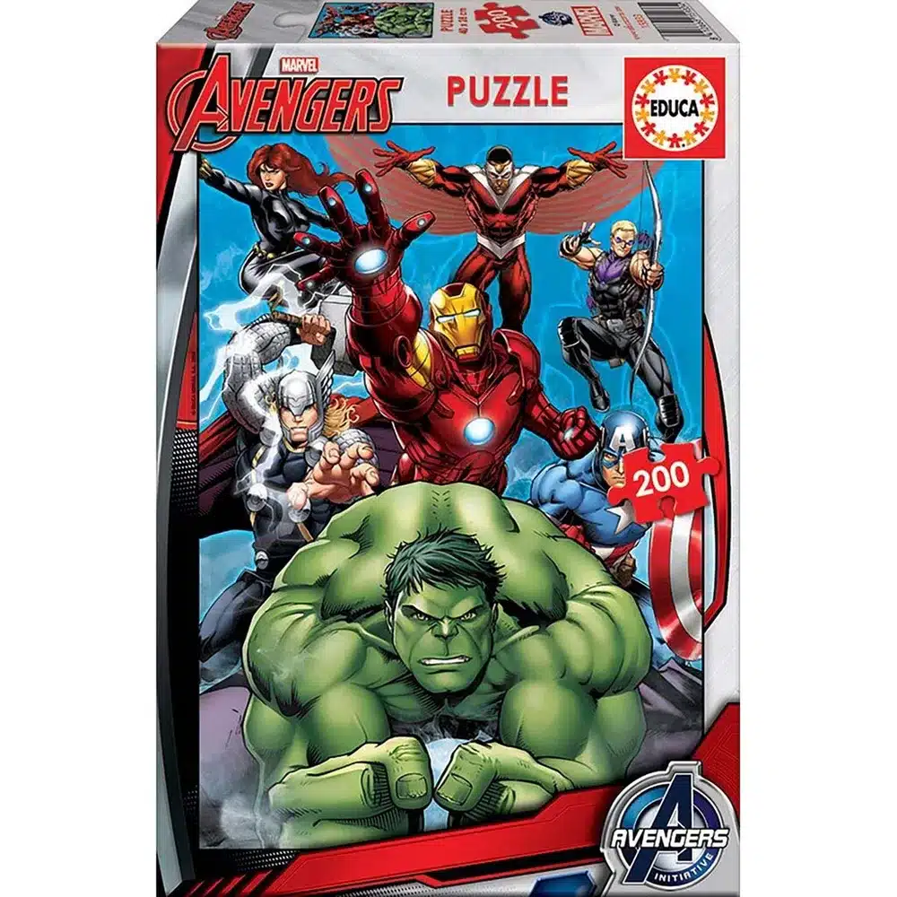 Educa Børnepuslespil – Avengers 200 brikker