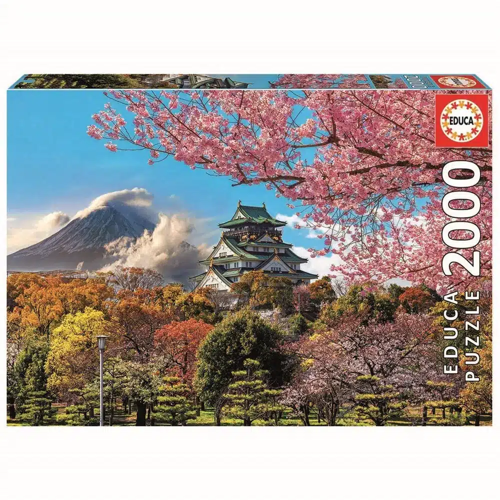 Educa Puslespil – Osaka Slot i Japan 2000 brikker