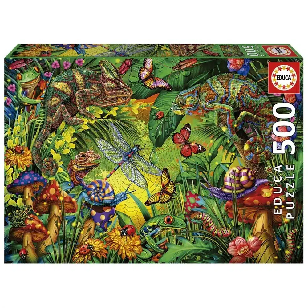 Educa Puslespil – Farverig Skov 500 brikker