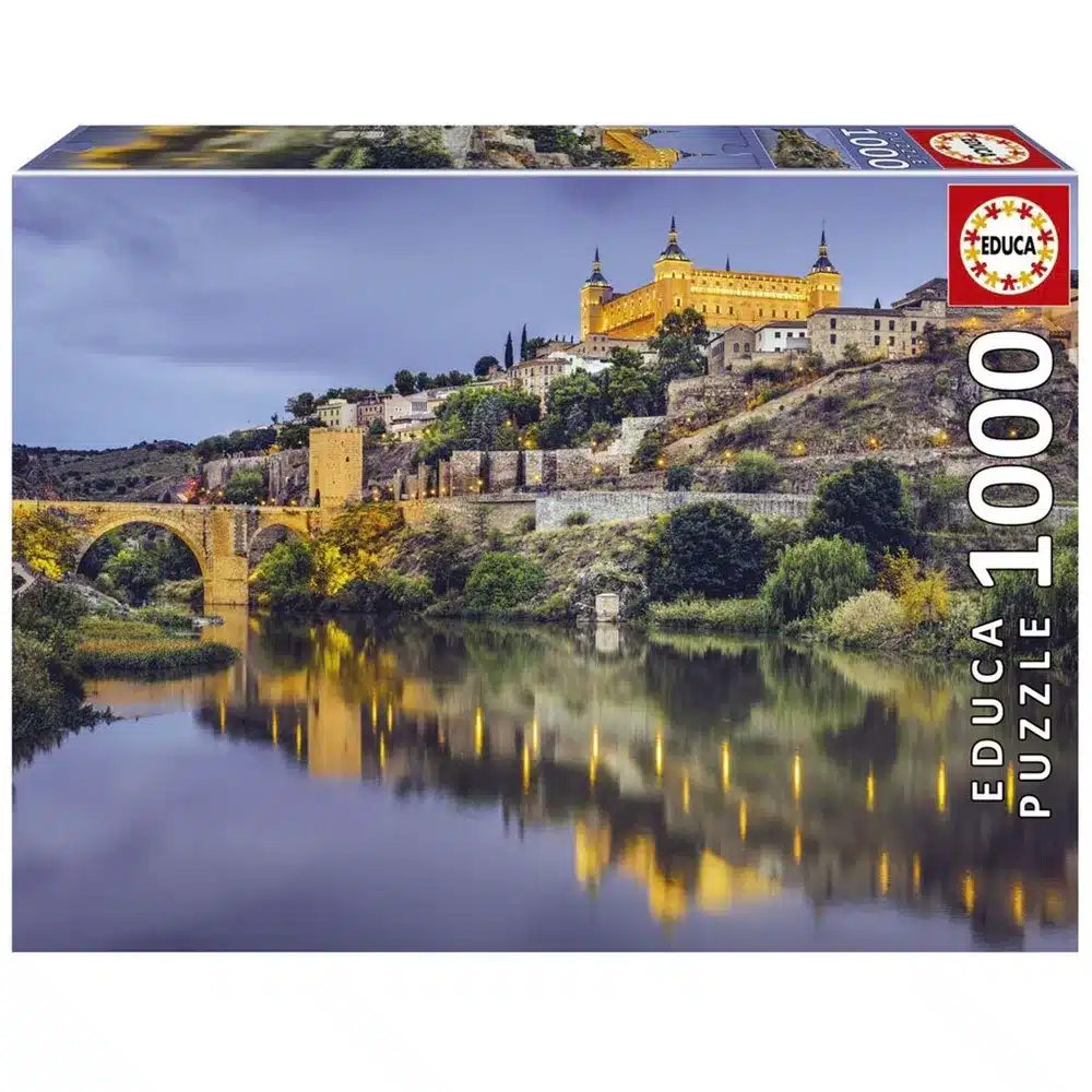 Educa Puslespil – Toledo, Spanien 1000 brikker