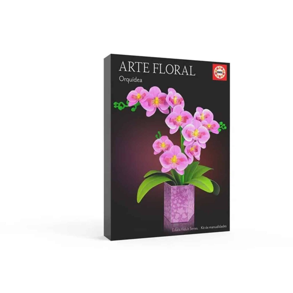 Educa Floral Art Kreativitet – Lilla Orkidé 42 cm