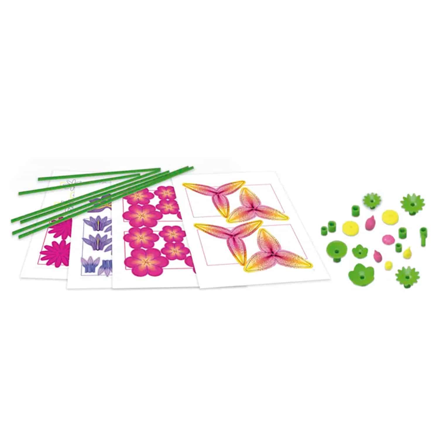 Educa Kreativitetssæt – Blomsterkunstbuket af vilde blomster 37 cm - Billede 3