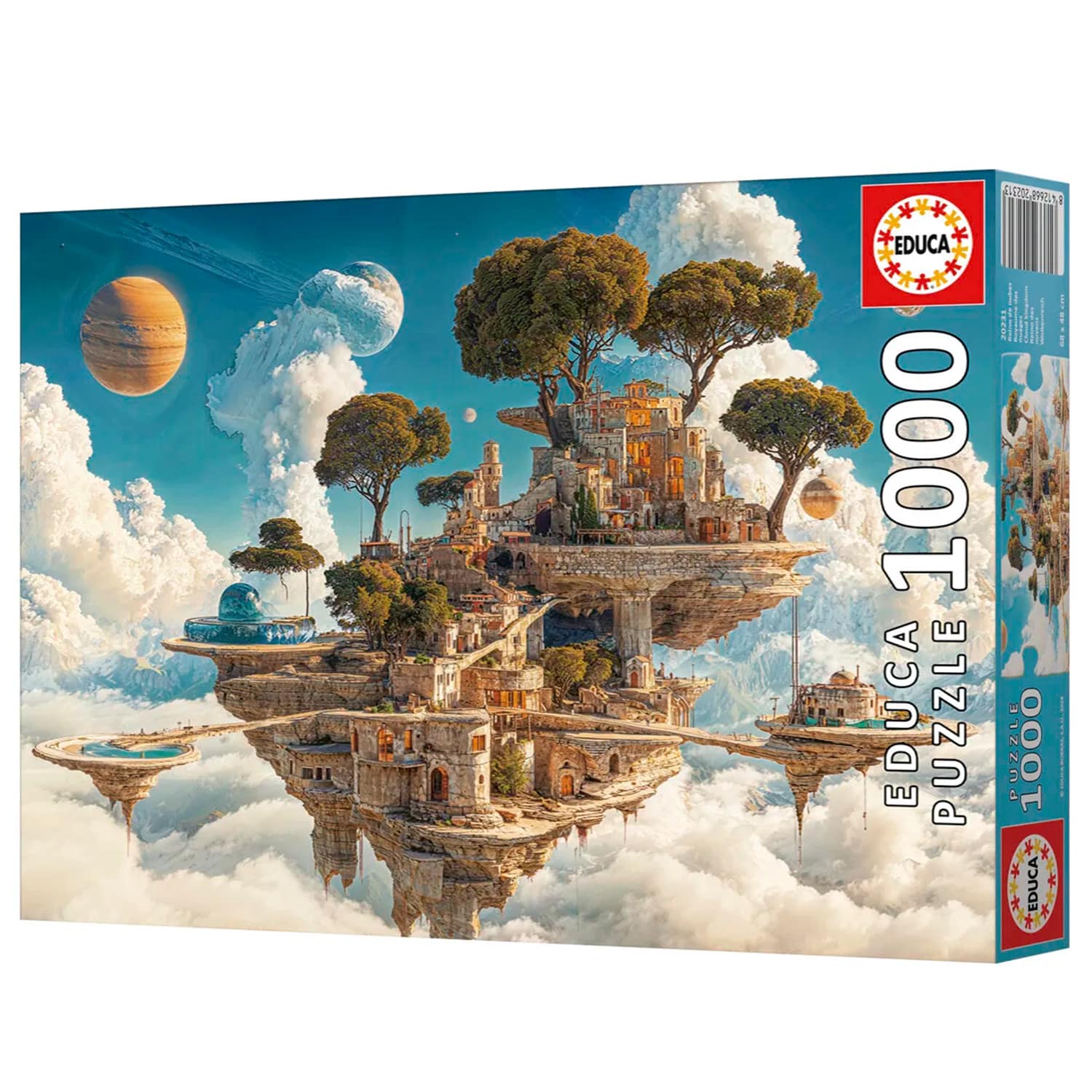 Educa Puslespil – Skyernes Rige 1000 Brikker - Billede 2