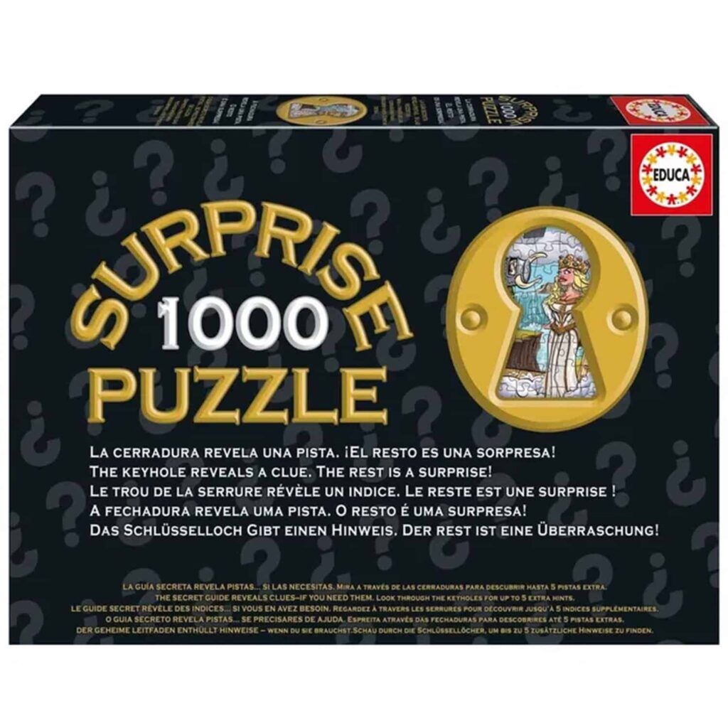 Educa Surprise Puslespil – Riddernes Runde Bord 1000 brikker