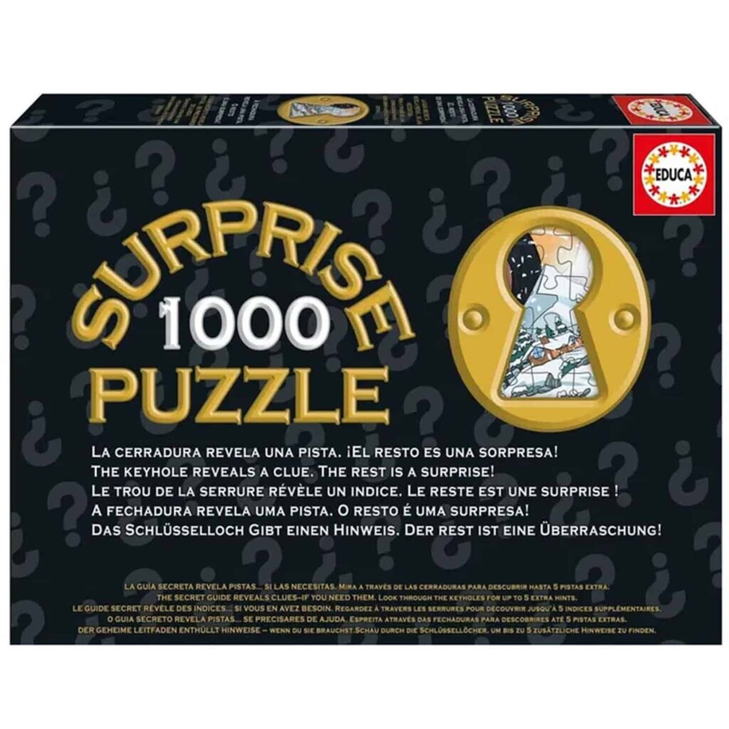 Educa Surprise Puslespil – Antik Jul 1000 brikker