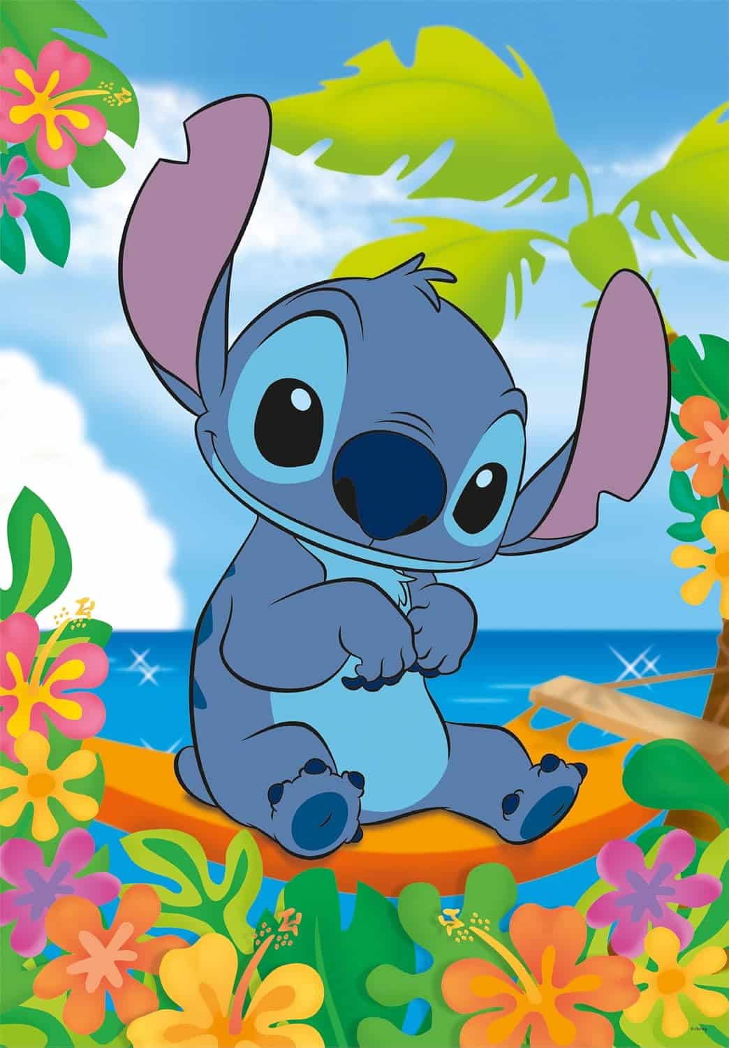 Clementoni Børnepuslespil – Disney Stitch 104 brikker - Billede 2