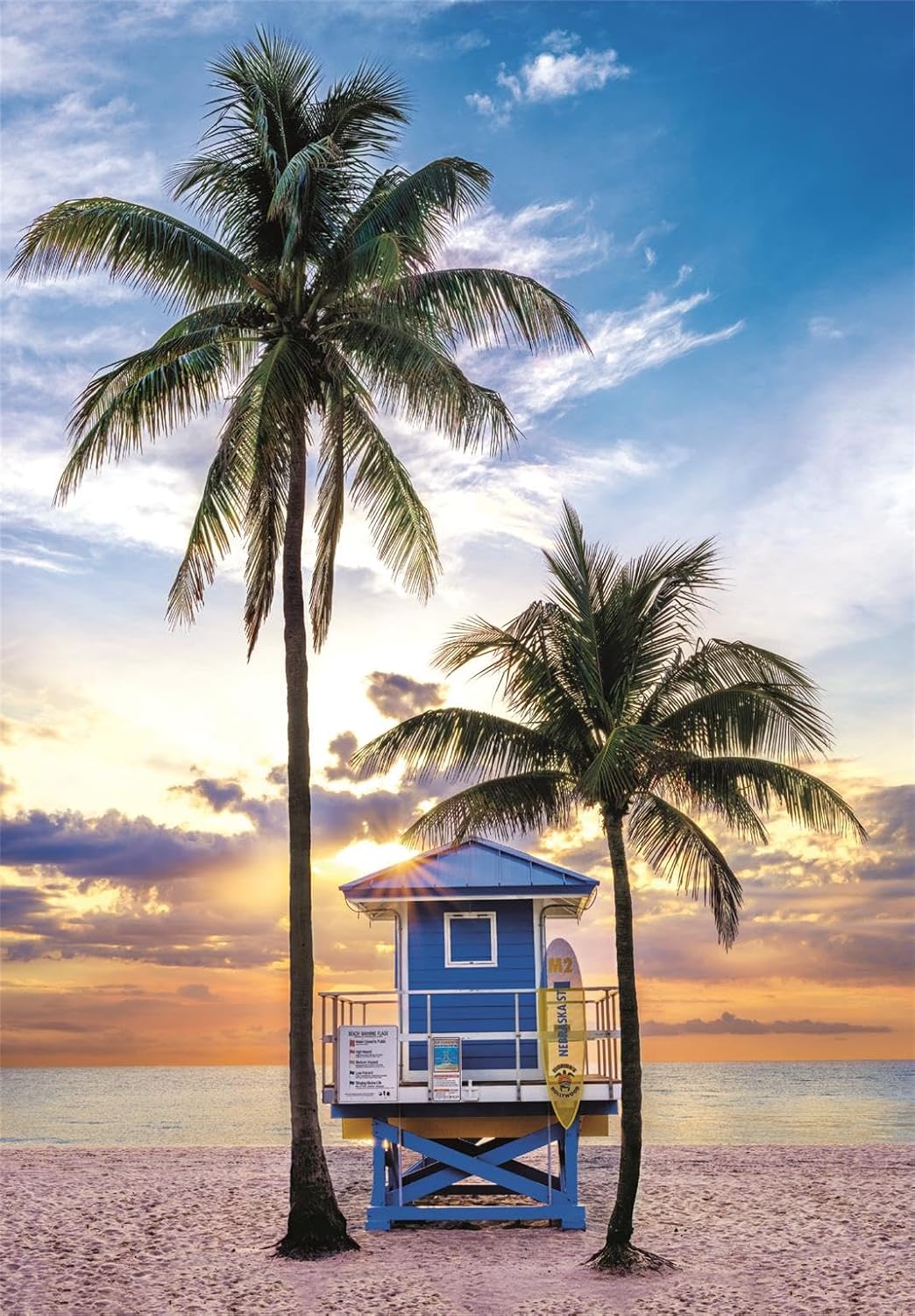 Clementoni Puslespil – Miami Beach i Florida 500 brikker - Billede 2