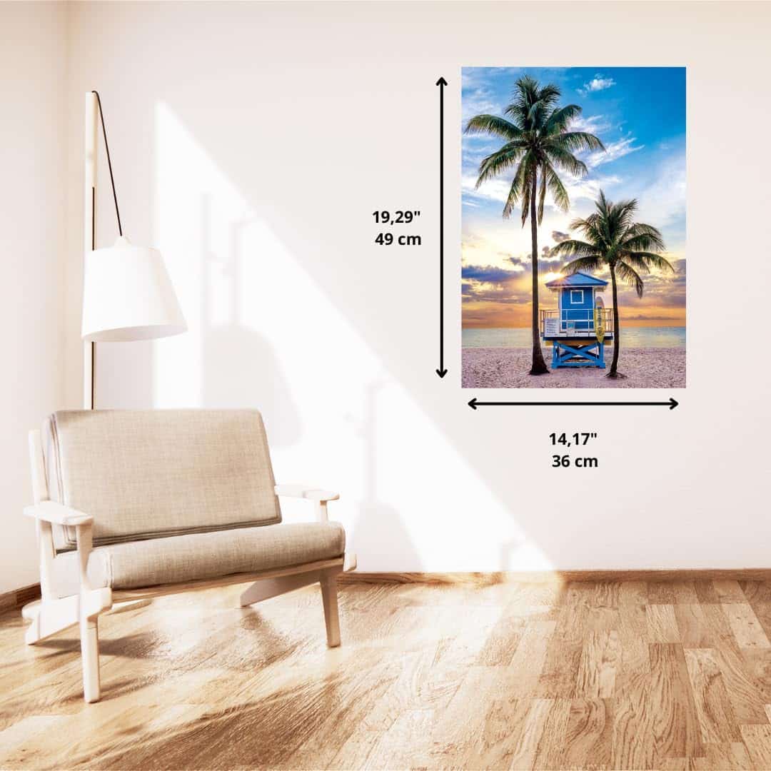 Clementoni Puslespil – Miami Beach i Florida 500 brikker - Billede 5