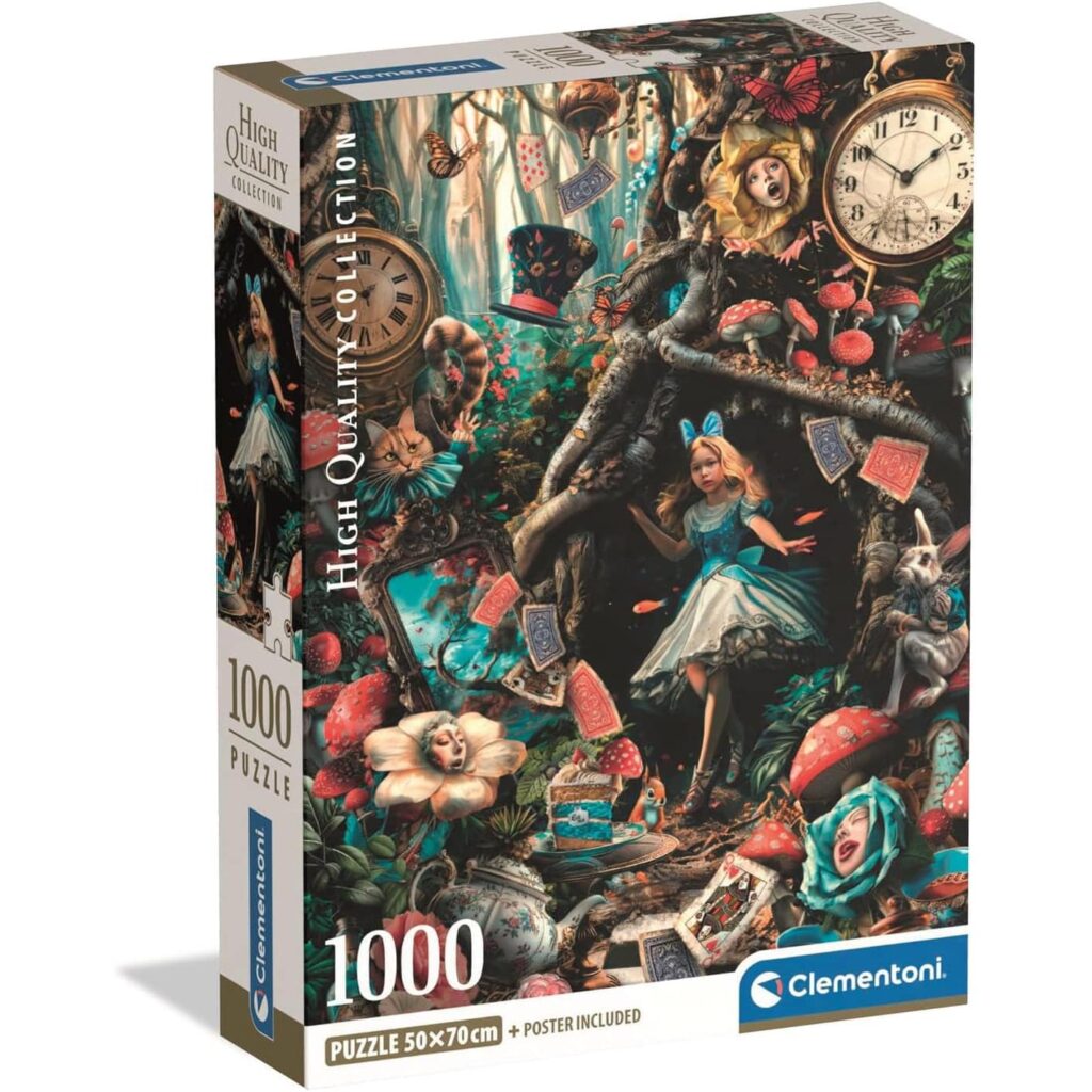 Clementoni Puslespil – En dag i Underlandet 1000 brikker