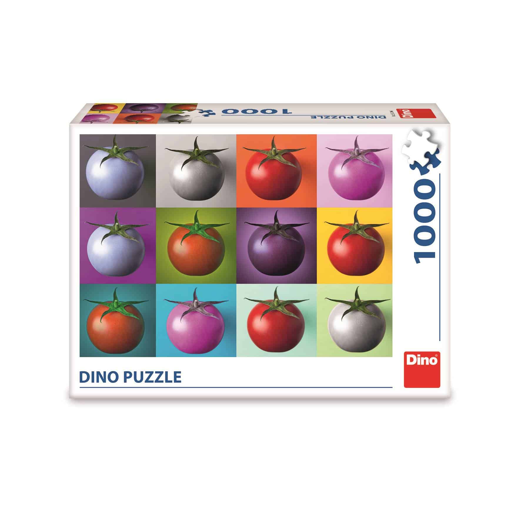 Dino Puslespil – Pop Art: Tomatcollage 1000 brikker