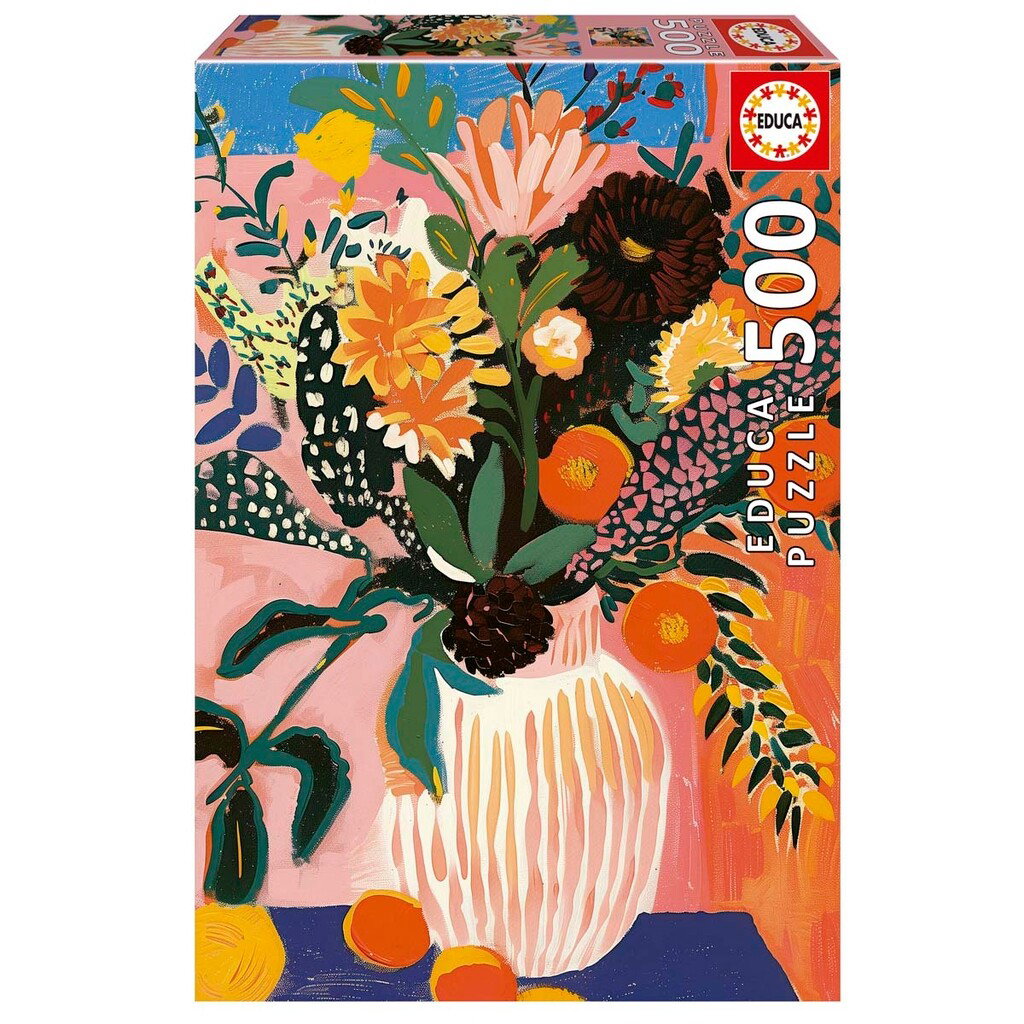 Educa Puslespil – Boho-blomst 500 brikker