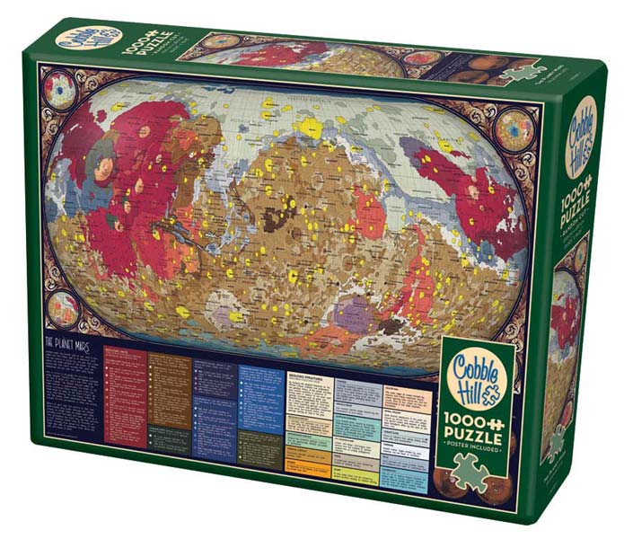 Cobble Hill Puslespil – Planeten Mars 1000 brikker