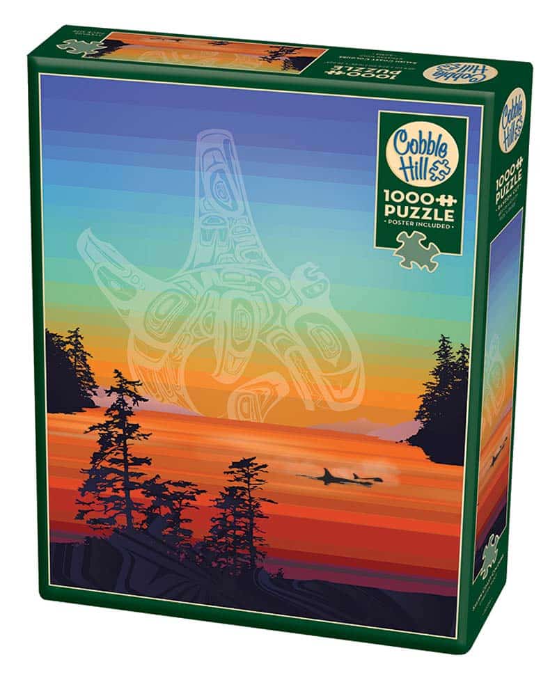 Cobble Hill Puslespil – Salish kyst farver 1000 brikker