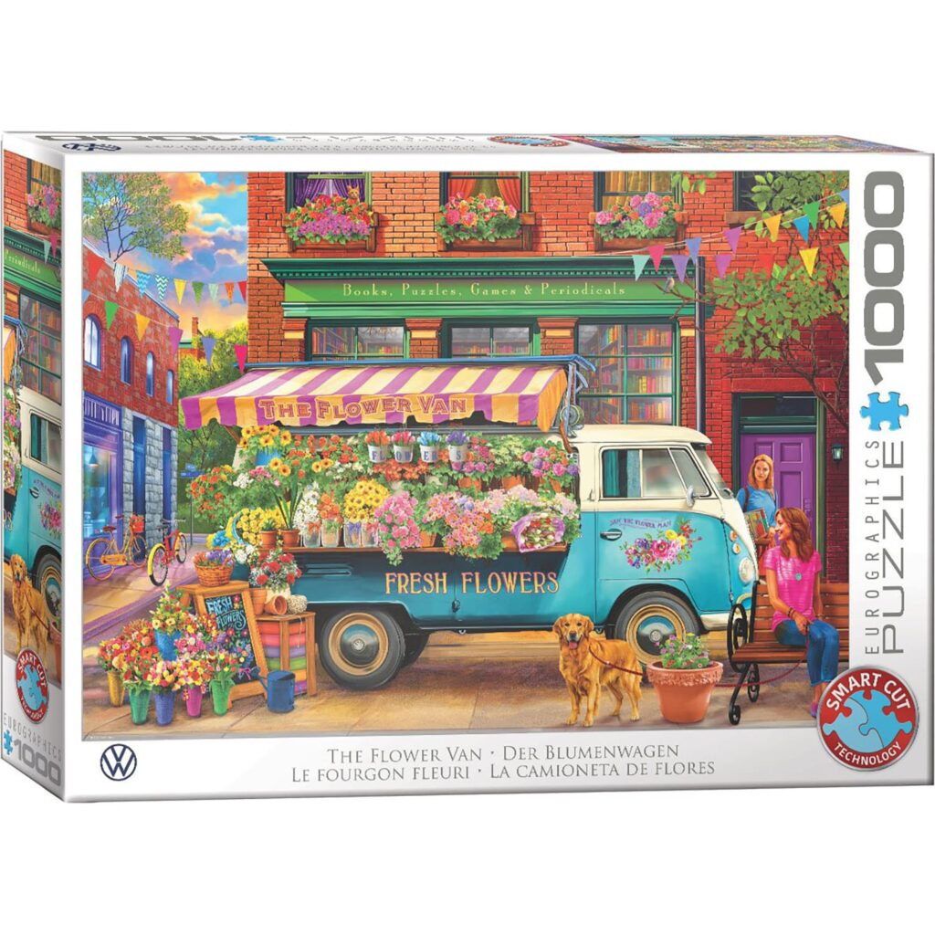 Eurographics Puslespil – VW Florist af Chris Bigelow 1000 Brikker